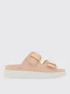 Alexander Mcqueen Flat Sandals Mcqueen Woman Color Pink
