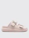 Alexander Mcqueen Flat Sandals Mcqueen Woman Color Pink In Pink