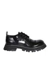 Alexander Mcqueen Flats In Black