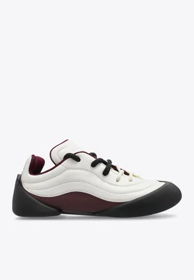 Alexander Mcqueen Flexion Lace-up Sneakers In White