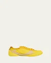 Alexander Mcqueen Flexion Leather And Rubber Sneakers
