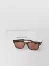 Alexander Mcqueen Floating Metal T-bar Rectangular Sunglasses