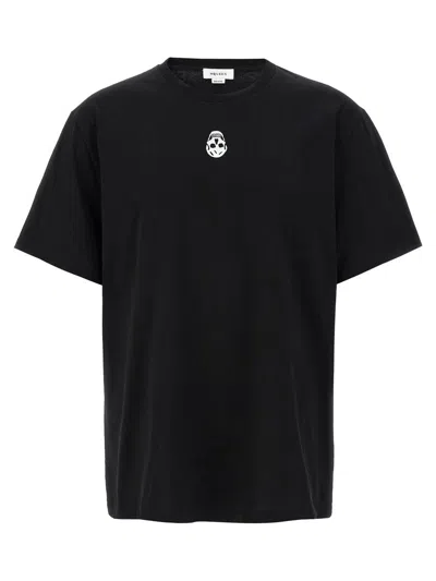 ALEXANDER MCQUEEN ALEXANDER MCQUEEN FLOCKED 'SKULL' T-SHIRT