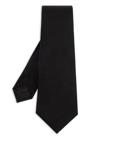 ALEXANDER MCQUEEN FLORAL EMBROIDERED TIE