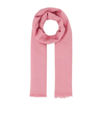 ALEXANDER MCQUEEN ALEXANDER MCQUEEN FLORAL JACQUARD FRAYED-EDGE SCARF