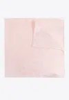 Alexander Mcqueen Floral Jacquard Silk Scarf In Pink