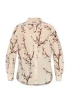 ALEXANDER MCQUEEN ALEXANDER MCQUEEN FLORAL PRINTED LONG