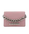 Alexander Mcqueen Four Ring Mini Bag  - Pink Antique - Leather In Pink