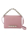 Alexander Mcqueen Four Ring Mini Bag  - Pink Antique - Leather In Pink