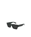 Alexander Mcqueen Frame Sunglasses In Black