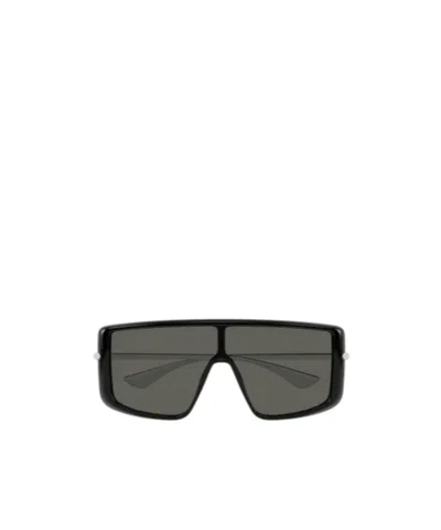 Alexander Mcqueen Frame Sunglasses In Black