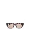 Alexander Mcqueen Frame Sunglasses In Nude