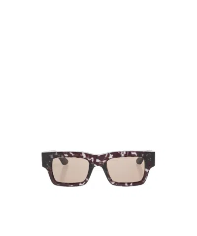 ALEXANDER MCQUEEN ALEXANDER MCQUEEN EYEWEAR RECTANGULAR FRAME SUNGLASSES