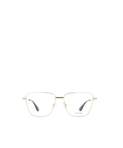 Alexander Mcqueen Framed Plain Mirror In Nude