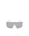 Alexander Mcqueen Eyewear Oversized Frame Sunglasses In Gray