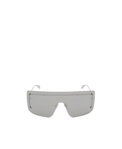 Alexander Mcqueen Eyewear Oversized Frame Sunglasses In Gray
