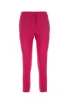 Alexander Mcqueen Fuchsia Crepe Pant