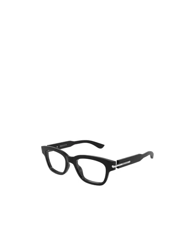 Alexander Mcqueen Full-frame Flat Mirror In Black