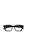 Alexander Mcqueen Full-frame Flat Mirror In Black