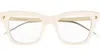 Alexander Mcqueen Full-frame Flat Mirror In Ivory