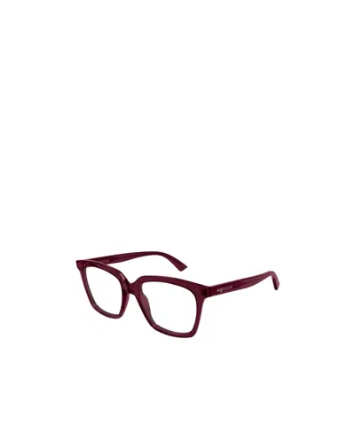 Alexander Mcqueen Full-frame Flat Mirror In Red