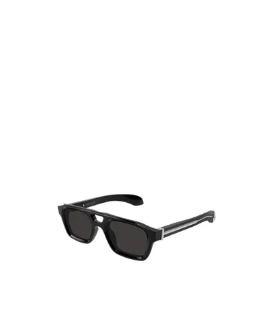 Alexander Mcqueen Full Frame Sunglasses In Black