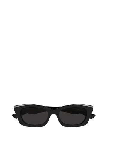 ALEXANDER MCQUEEN ALEXANDER MCQUEEN EYEWEAR RECTANGULAR FRAME SUNGLASSES