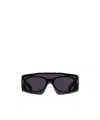 Alexander Mcqueen Full Frame Sunglasses In Black