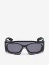 Alexander Mcqueen Futuristic Sunglasses In Black