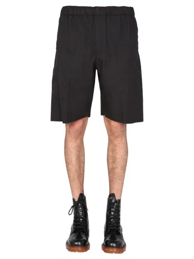 ALEXANDER MCQUEEN ALEXANDER MCQUEEN GABARDINE BERMUDA