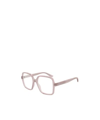 Alexander Mcqueen Geometric Flat Mirror In Pink