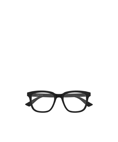 Alexander Mcqueen Geometric Flat Mirror In Black