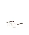 Alexander Mcqueen Geometric Frame Flat Mirror In White