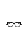 Alexander Mcqueen Geometric Frame Plain Mirror In Black