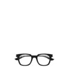 Alexander Mcqueen Geometric Frame Plain Mirror In Black