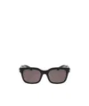 Alexander Mcqueen Square-frame Sunglasses In Black