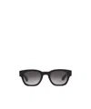 Alexander Mcqueen Geometric Sunglasses In Black
