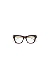 Alexander Mcqueen Geometrically Framed Flat Mirror In Havana