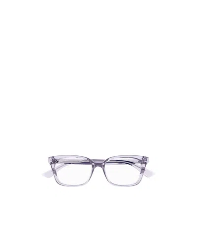 Alexander Mcqueen Geometrically Framed Flat Mirror In Purple