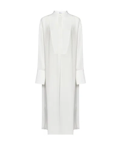 Alexander Mcqueen Georgette Shirt Dress