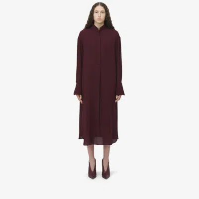 Alexander Mcqueen Chemisier Women's Dress In Red