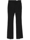 Alexander Mcqueen Trousers In 1233 - Black - White
