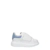 Alexander Mcqueen Idee Regalo Sneakers Kids Uomo Pelle Bianco/celeste
