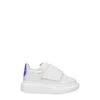 Alexander Mcqueen Idee Regalo Sneakers Kids Donna Pelle Bianco/multicolore