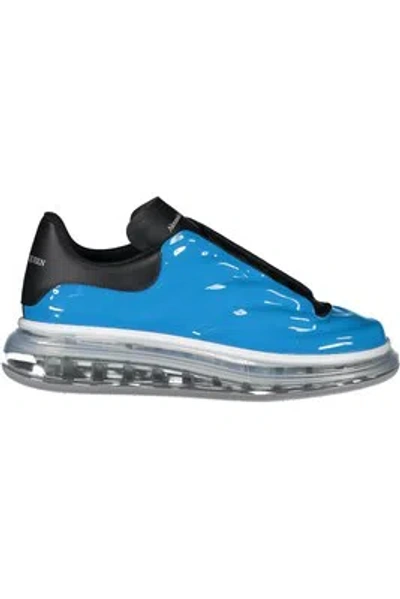 Pre-owned Alexander Mcqueen Gloss Lux Chunky Sneakers In Blue