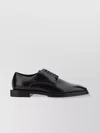 Alexander Mcqueen Logo-plaque Leather Derby Shoes
