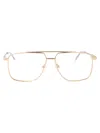 Alexander Mcqueen Am0480o Glasses In Gold