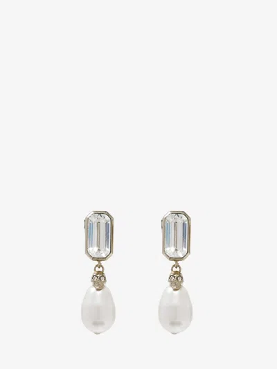 Alexander Mcqueen Gold In Pale Gold-finish