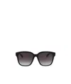 Alexander Mcqueen Gradient Square-frame Sunglasses In Black