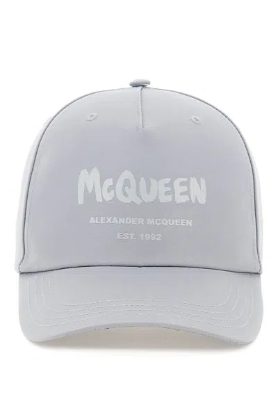 Alexander Mcqueen Hats In Gray